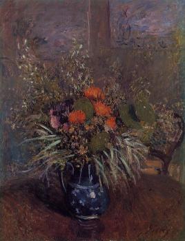Alfred Sisley : Bouquet of Flowers